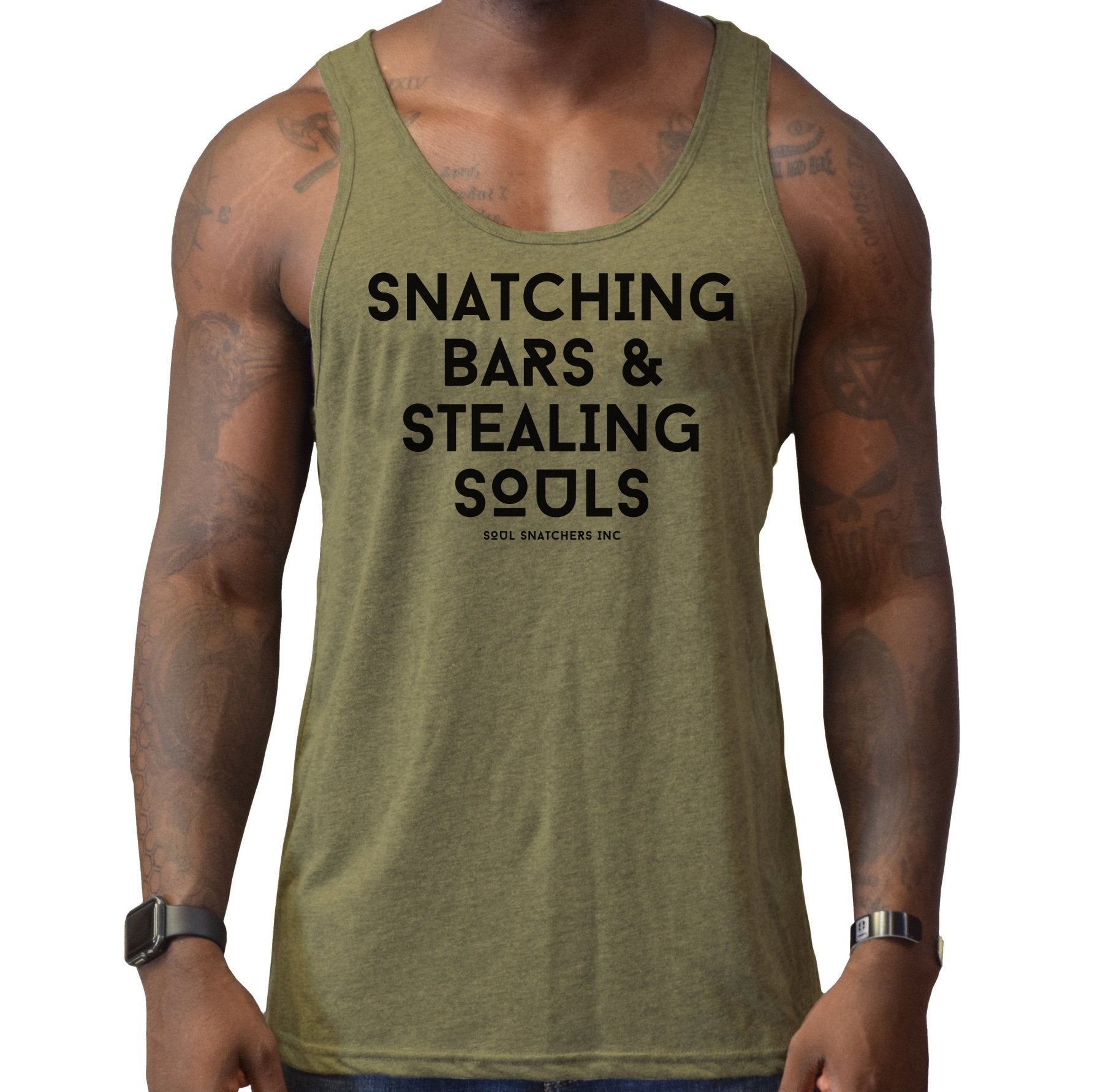 Snatching Bars Men's Tank - Small - Tank