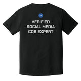 Social Media CQB Expert Heavyweight Tee - Small - Shirt