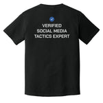 Social Media Tactics Expert Heavyweight Tee - Small - Shirt