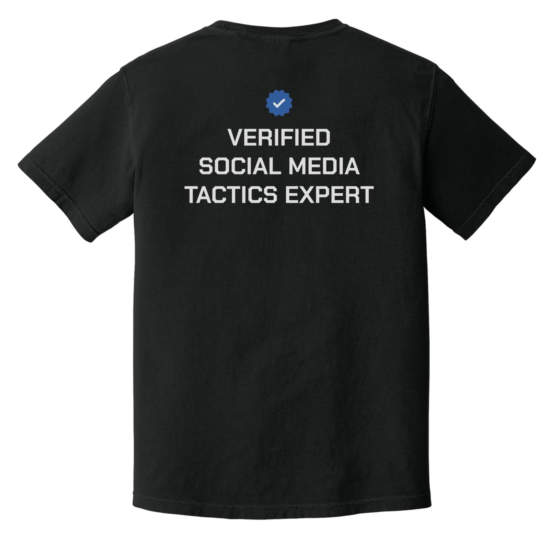 Social Media Tactics Expert Heavyweight Tee - Small - Shirt