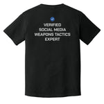 Social Media Weapons Expert Heavyweight Tee - Small - Shirt