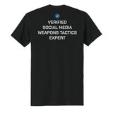 Social Media Weapons Expert Tee - Small - Shirt