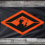 SOF Diamond Flag - 3' x 5' - Flag