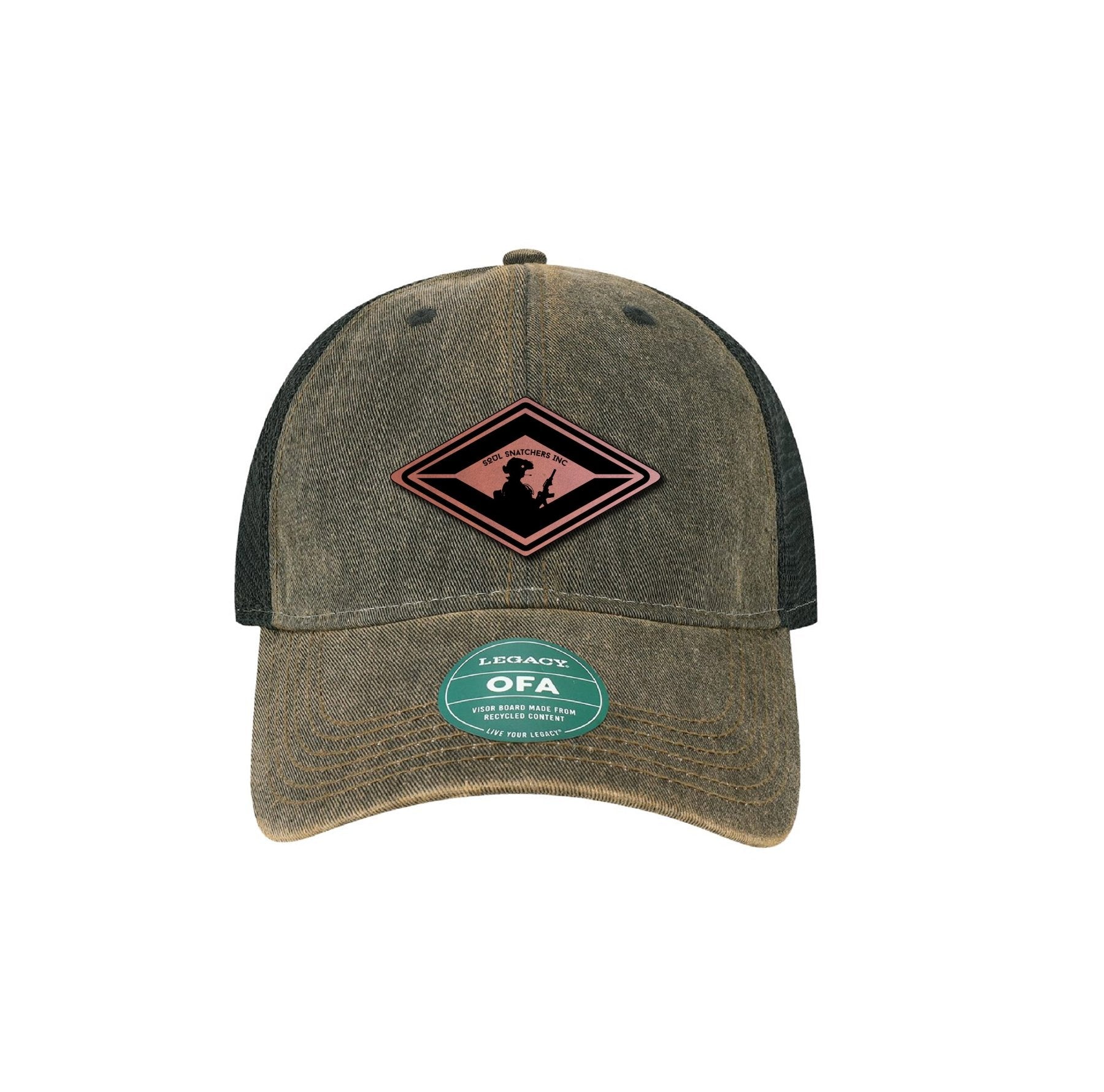 SOF Diamond Leather Dad Cap - Snapback - Headwear