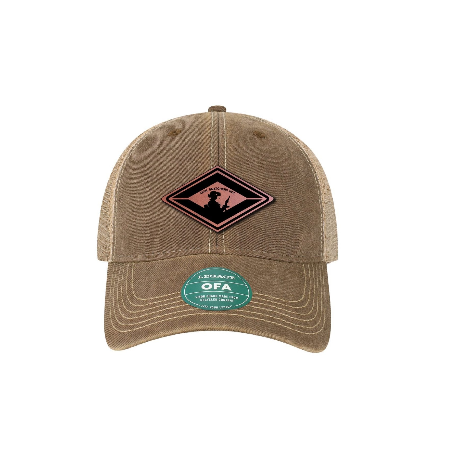 SOF Diamond Leather Dad Cap - Snapback - Headwear