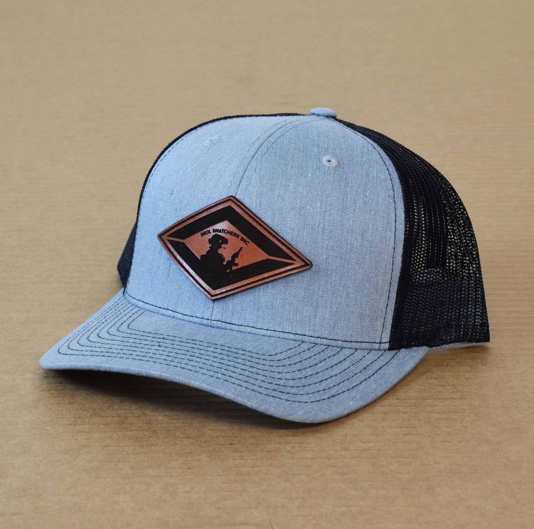 SOF Diamond Leather Snap - Back - OSFA - Headwear