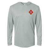 SOG - 2 - A Co Diamond Performance Hooded Long Sleeve - Small - Private Private Performance Long Sleeve