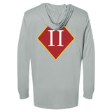 SOG - 2 Diamond SOG Performance Hooded Long Sleeve - Small - Private Private Performance Long Sleeve