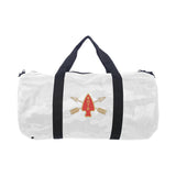 SOTD Logo Arrow Duffel Bag - White Camo - Private Duffel Bag