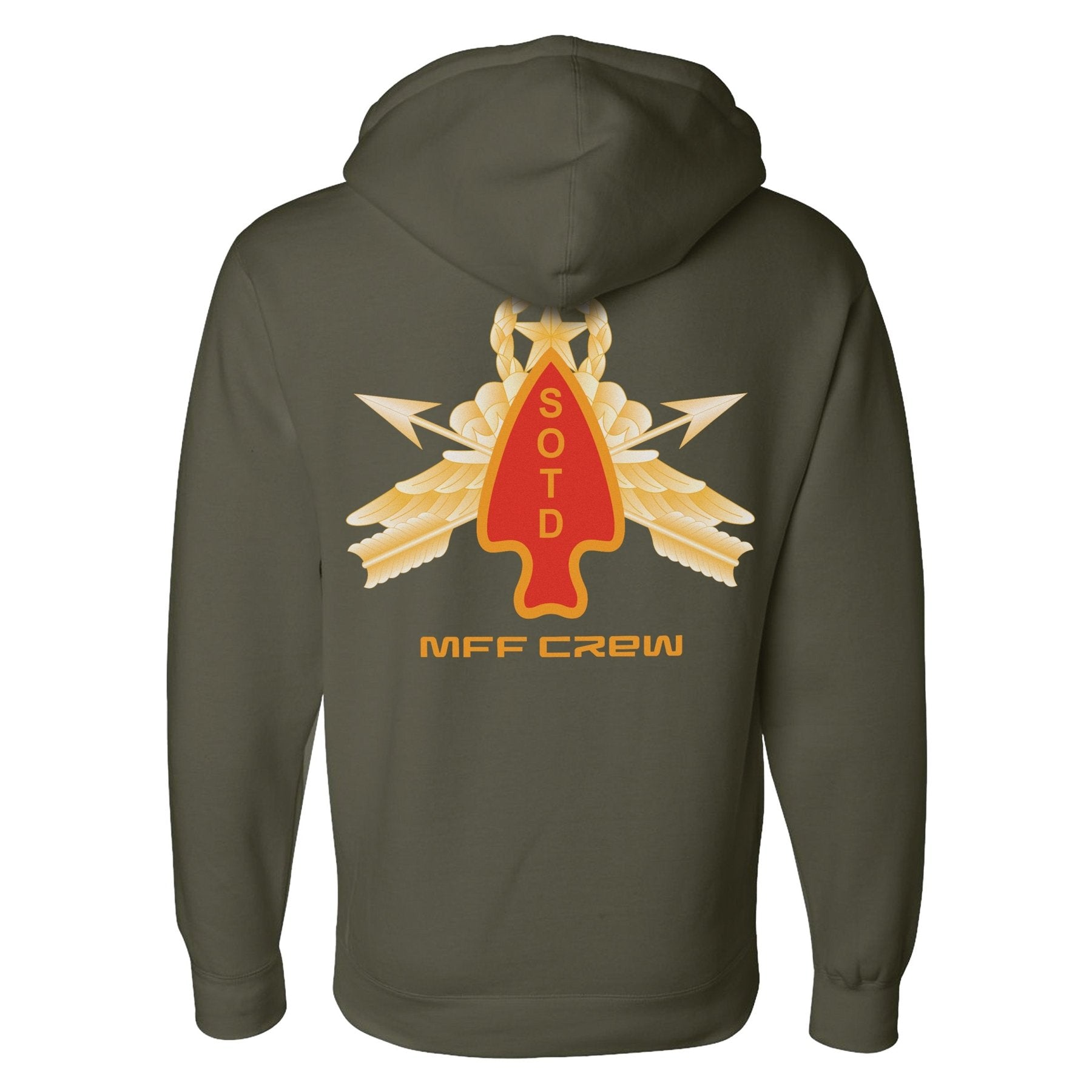 SOTD Wings MFF Crew Hoodie - Small - Private Hoodie