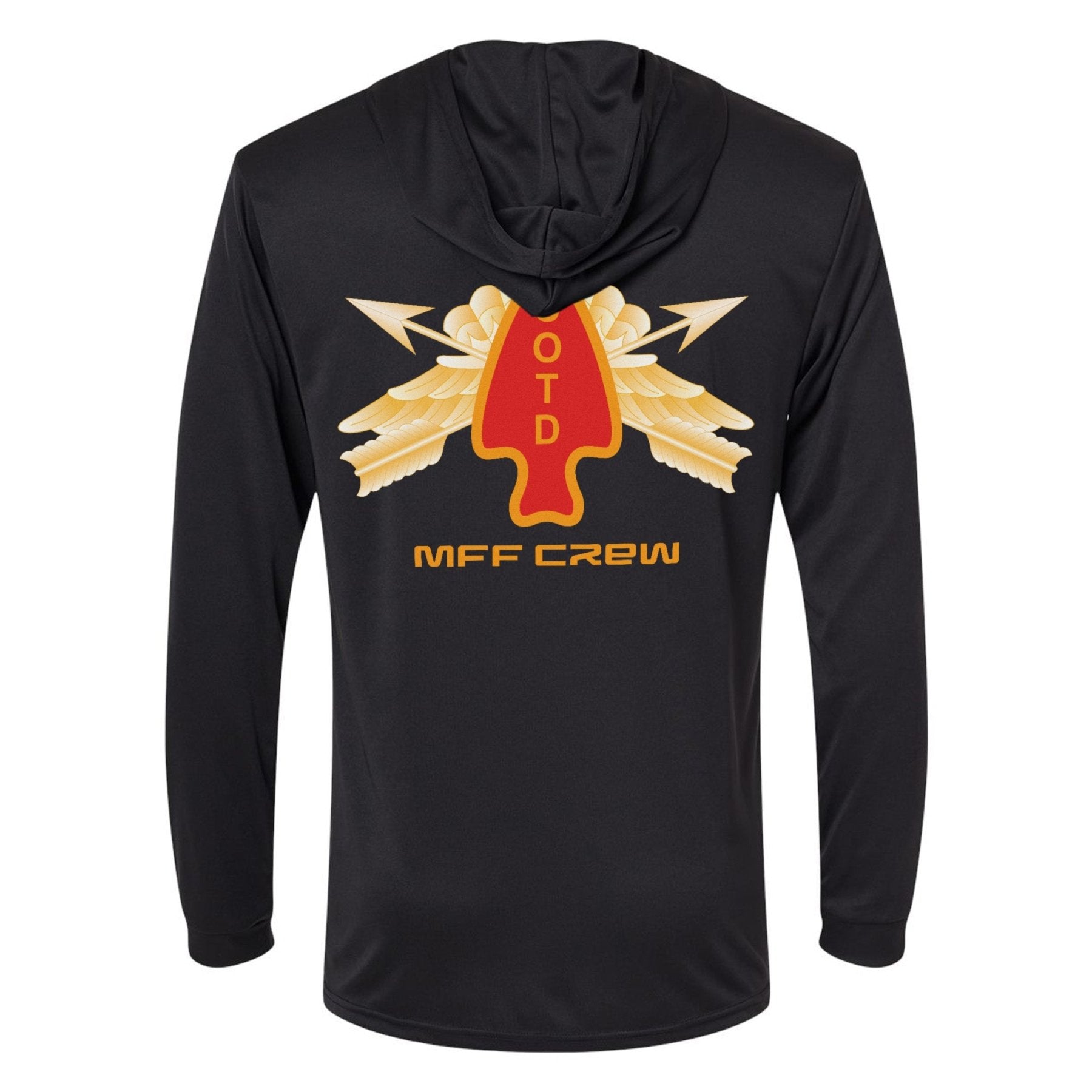 SOTD Wings MFF Crew Performance Hooded Long Sleeve - Small - Private Performance Wear