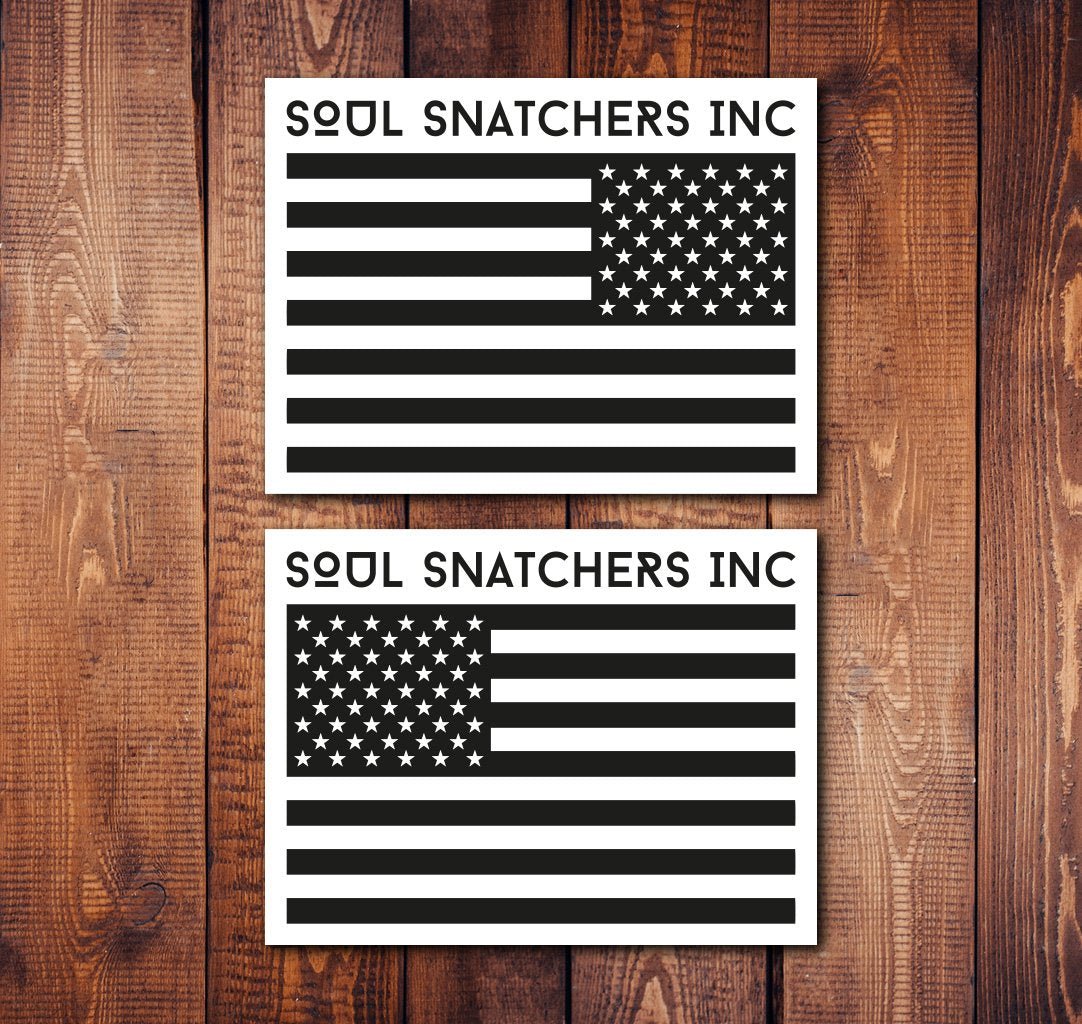 Soul Snatchers Flag Set - 3.6" x 2.7" - Sticker