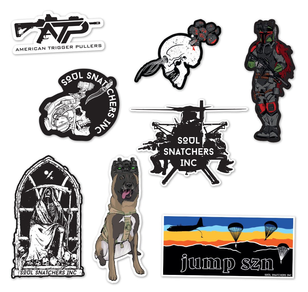 Soul Snatchers Inc Sticker Pack - Sticker Pack