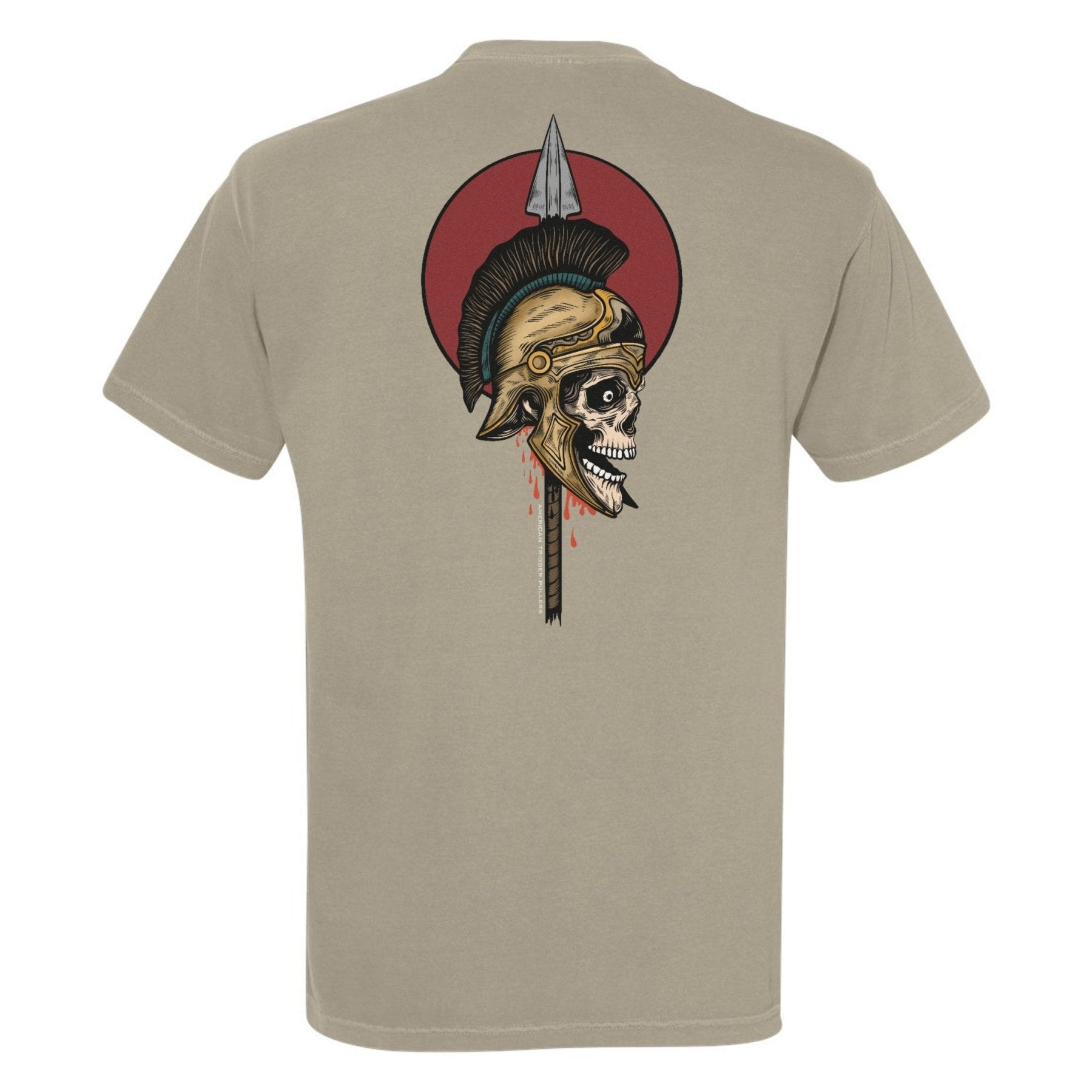 Spartan Skull Heavyweight Tee - Small - Shirt