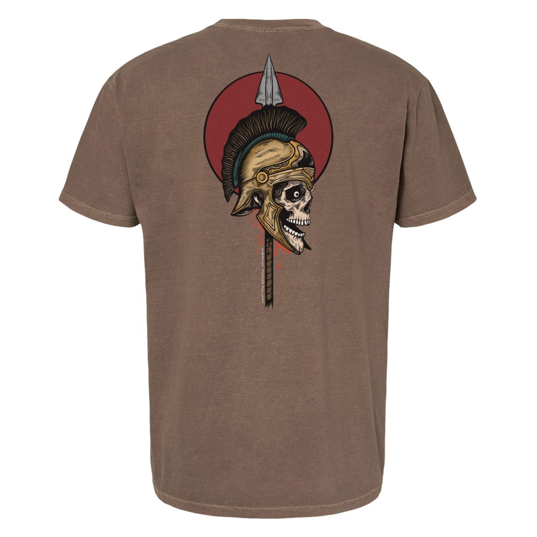 Spartan Skull Heavyweight Tee - Small - Shirt