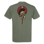 Spartan Skull Heavyweight Tee - Small - Shirt