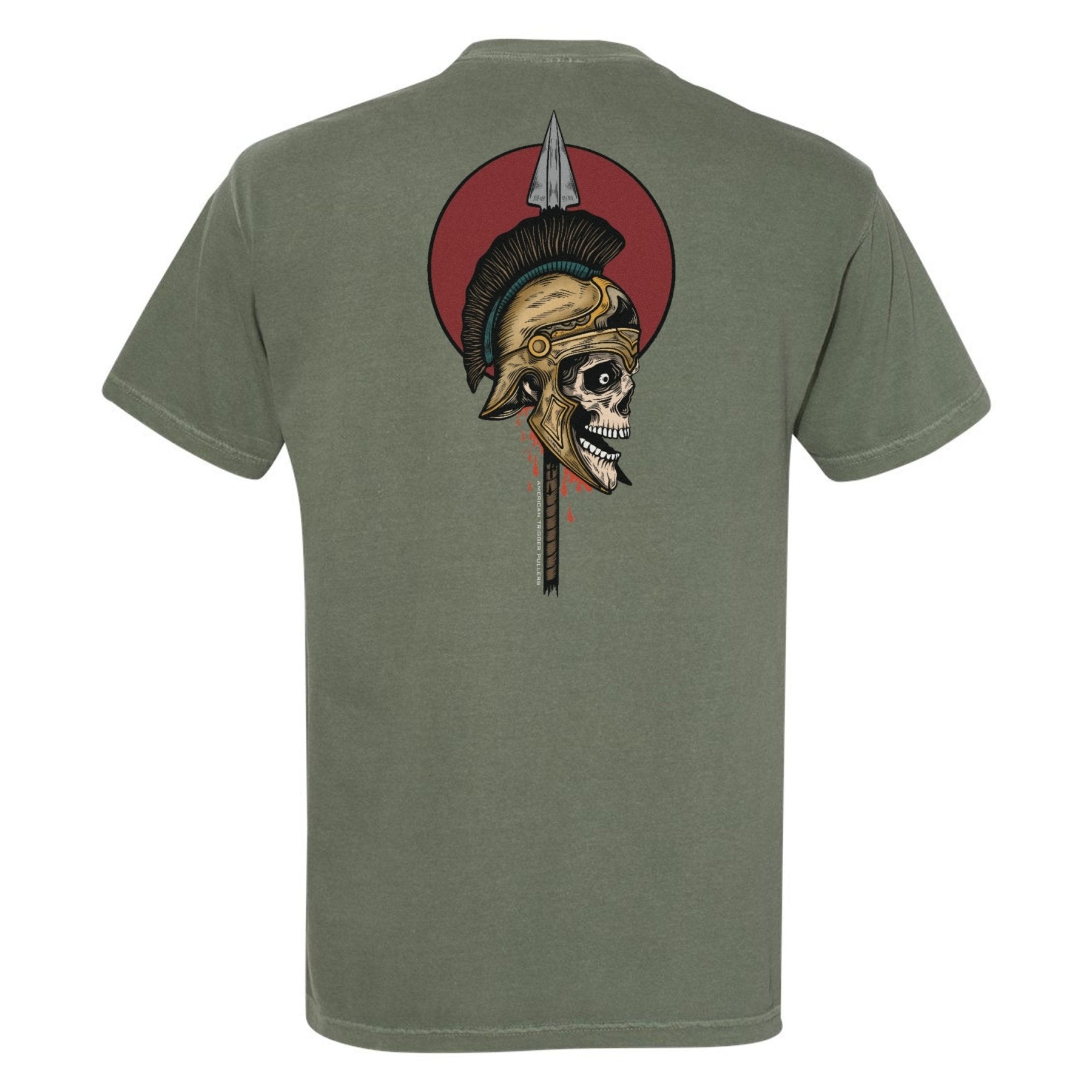 Spartan Skull Heavyweight Tee - Small - Shirt