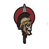 Spartan Skull Sticker - 4" - Sticker