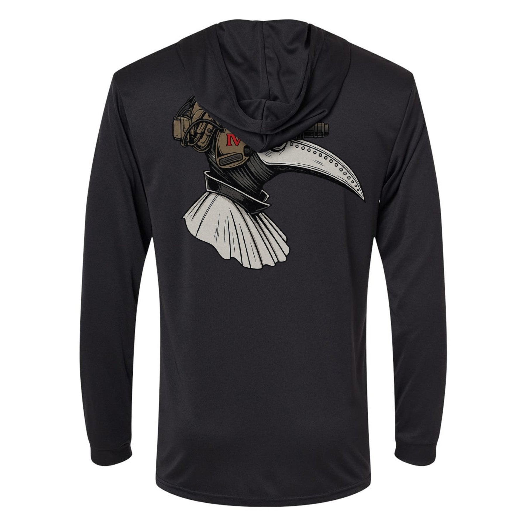 SRT Team 4 Hooded Performance Long Sleeve - Small - Private Private Performance Wear