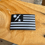 SSB Flag Patch - Honeycomb Reflective - 3" x 2" - Patch