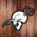 SSI Beautiful Mist Sniper Skull Sticker - 4" x 3" - Sticker