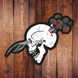 SSI Beautiful Mist Sniper Skull Sticker - 4" x 3" - Sticker