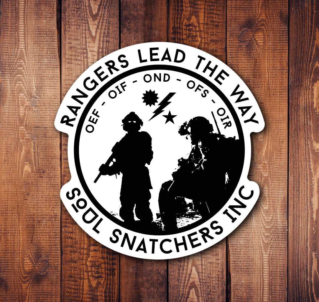 SSI Ranger Circle Sticker - 3.25" x 3.25" - Memorial