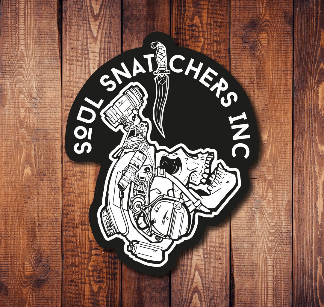 SSI Skull Dagger OpsCore Sticker - 4" - Sticker