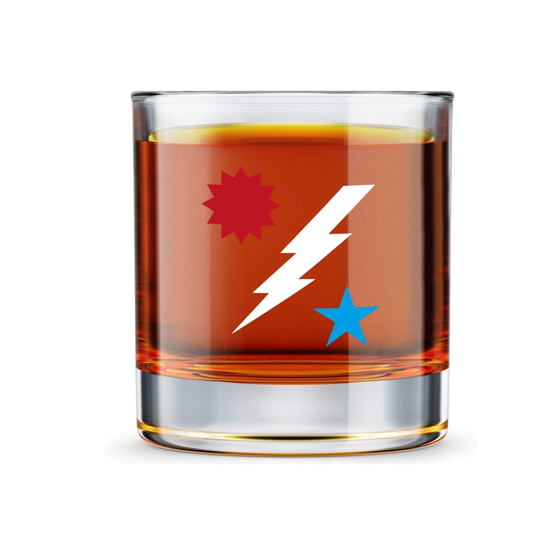 Star Bold Sun Whiskey Glass Set - 16oz - Glassware
