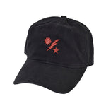 Star Sun Bolt Icon Dad Hat - OSFA - Headwear