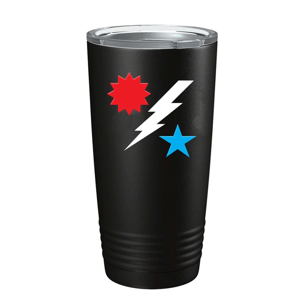 Star Sun Bolt RWB 4th Tumbler - 20oz - Tumbler