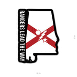 State Ranger Sticker - Alabama - 4" - Sticker