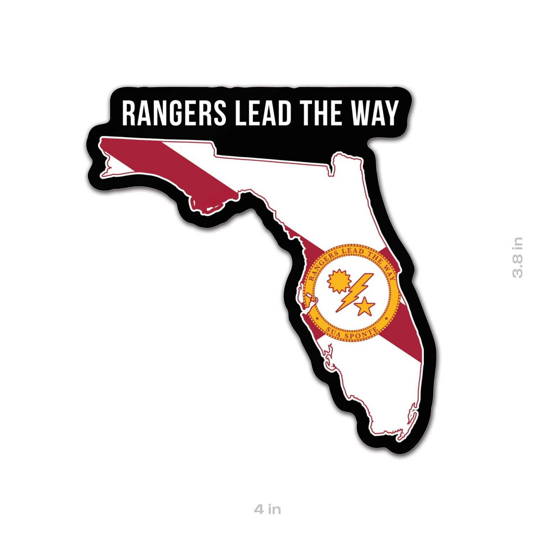 State Ranger Sticker - Florida - 4" - Sticker