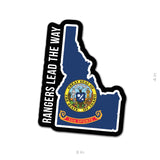 State Ranger Sticker - Idaho - 4" - Sticker