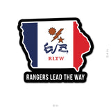 State Ranger Sticker - Iowa - 4" - Sticker