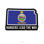 State Ranger Sticker - Kansas - 4" - Sticker