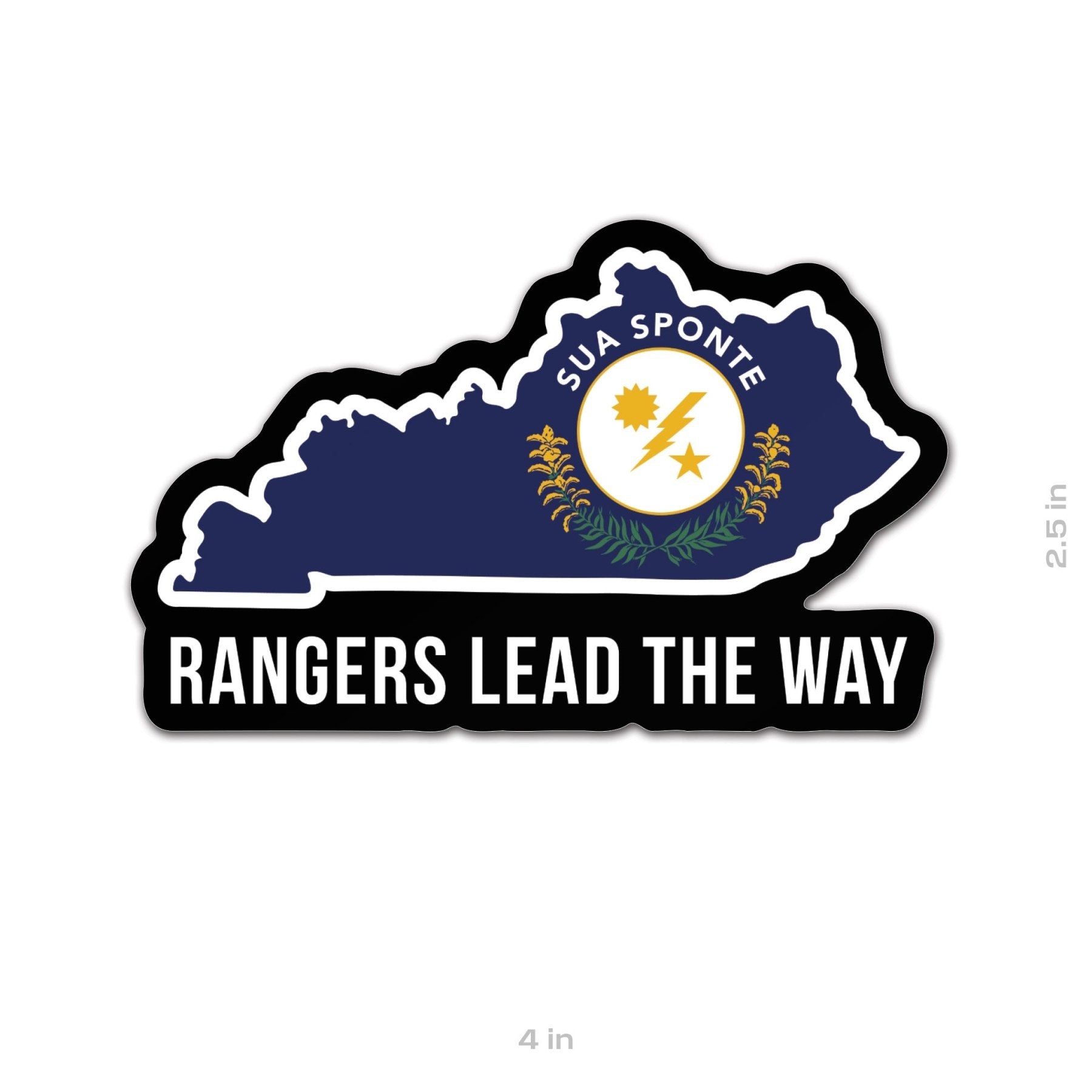 State Ranger Sticker - Kentucky - 4" - Sticker