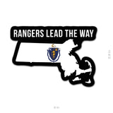 State Ranger Sticker - Massachusetts - 4" - Sticker