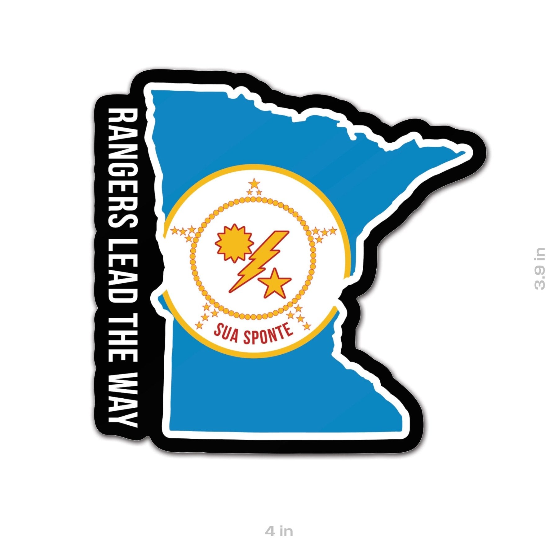 State Ranger Sticker - Minnesota - 4" - Sticker