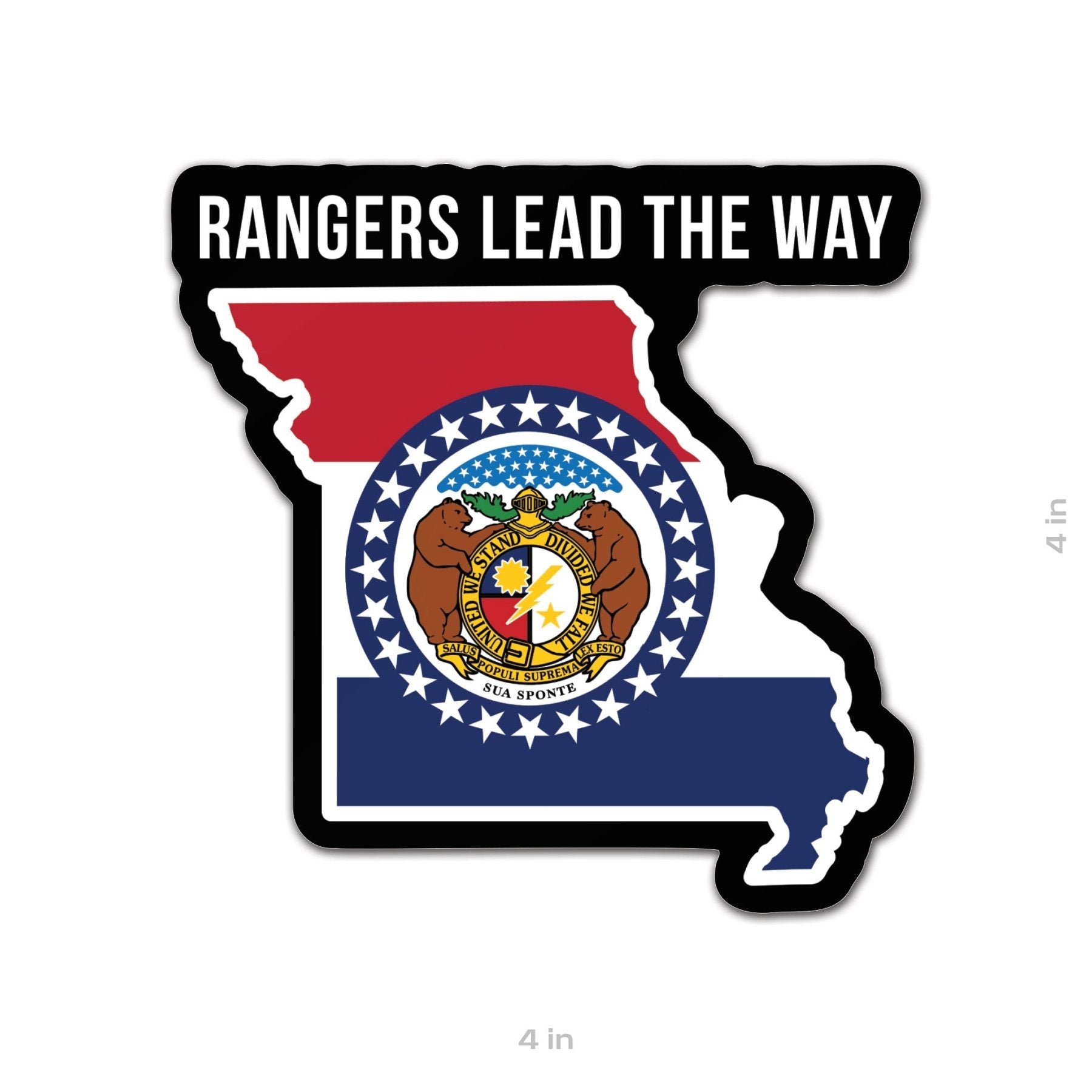 State Ranger Sticker - Missouri - 4" - Sticker