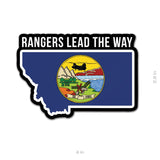 State Ranger Sticker - Montana - 4" - Sticker