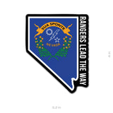 State Ranger Sticker - Nevada - 4" - Sticker