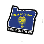 State Ranger Sticker - Oregon - 4" - Sticker