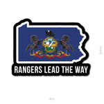 State Ranger Sticker - Pennsylvania - 4" - Sticker