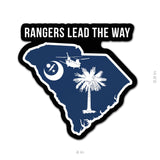 State Ranger Sticker - South Carolina - 4" - Sticker