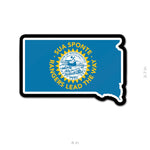 State Ranger Sticker - South Dakota - 4" - Sticker