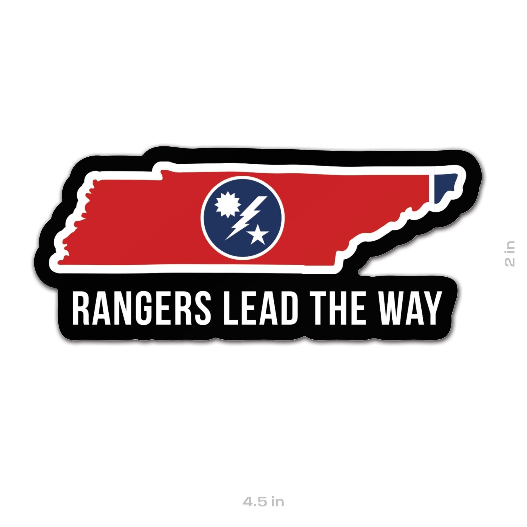 Tennessee Ranger Patch State Ranger Sticker - Tennessee – American Trigger Pullers