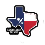 State Ranger Sticker - Texas - 4" - Sticker