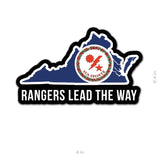 State Ranger Sticker - Virginia - 4" - Sticker