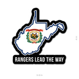 State Ranger Sticker - West Virginia - 4" - Sticker